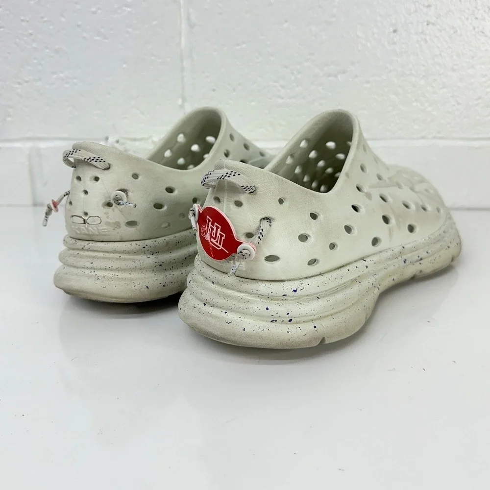 Kane Revive Recovery Shoes White Speckled Slip‎ On / Men's Size 14